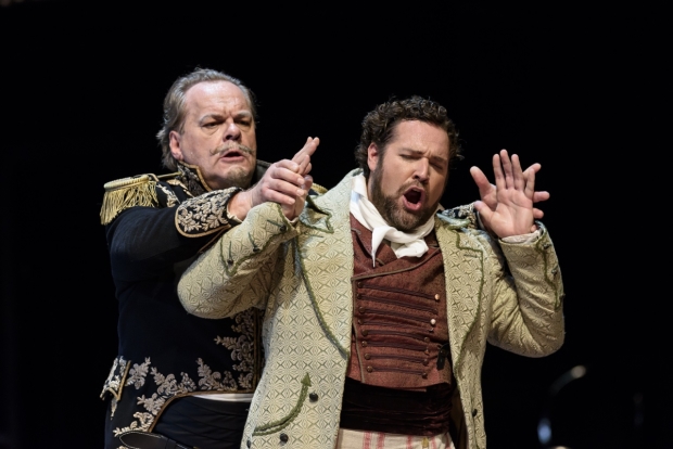 Bryan Hymel και Michael Volle (φωτο: Bill Cooper/ROH).