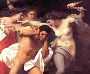William Bouguereau: Remorse of Orestes