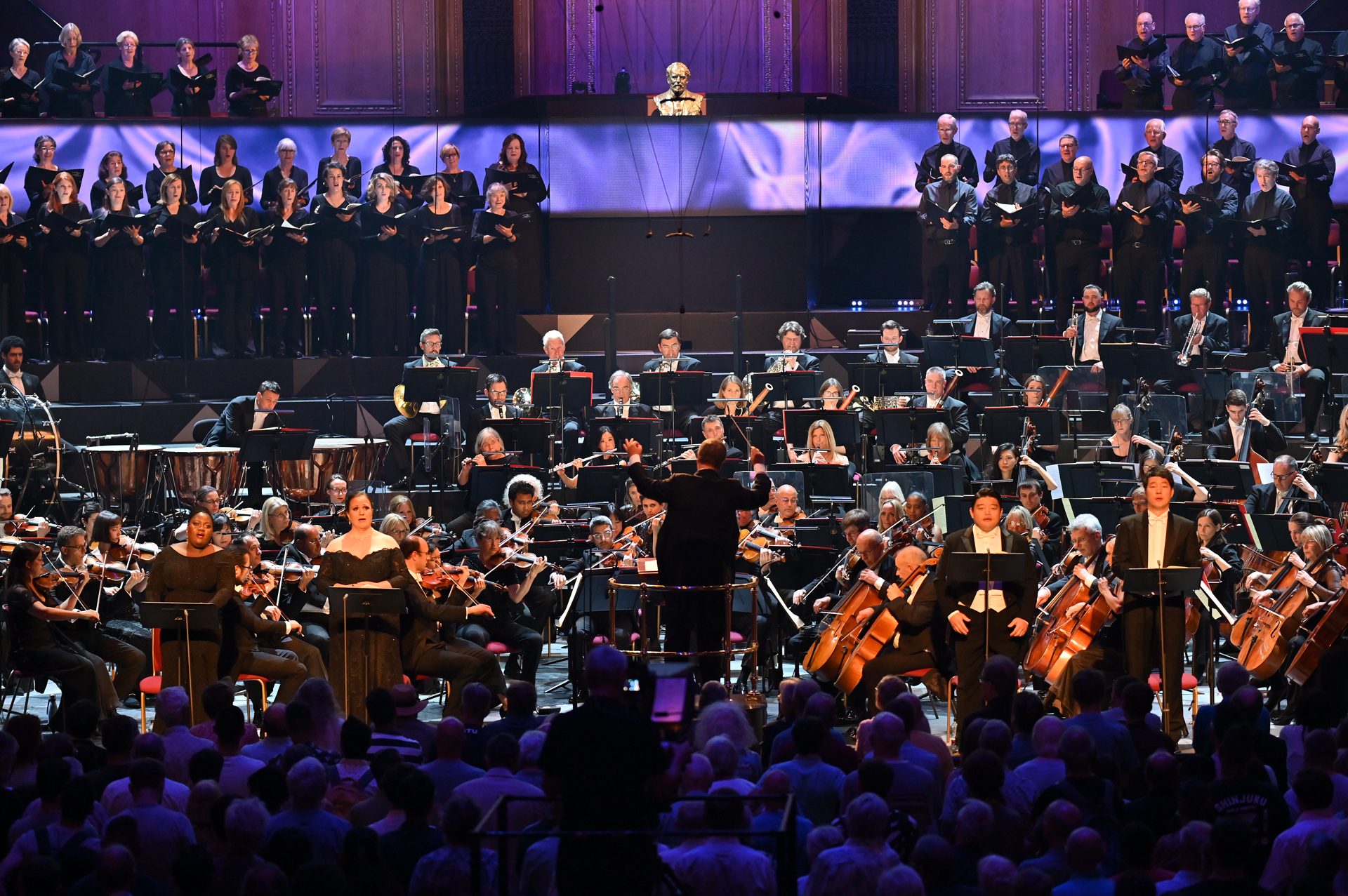 BBC Proms. Εναρκτήρια συναυλία. Το Requiem του Verdi (φωτογραφία: Chris Christodoulou)